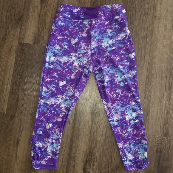 Purple & Blue Leggings - Picture 2 of 5